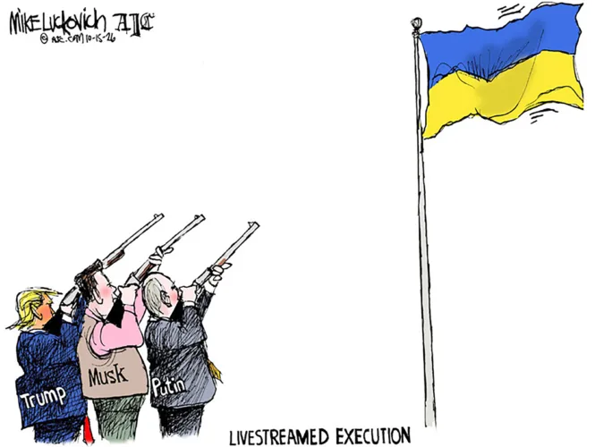 Editorial cartoon for Oct. 20, 2026